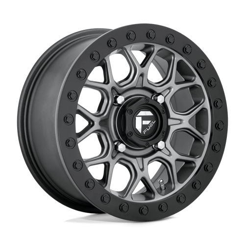 Fuel UTV D919 15X10 4X156 MT-GNMTL-BBR 00MM Wheels