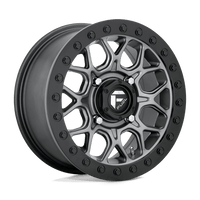 Fuel UTV D919 15X10 4X137 MT-GNMTL-BBR 00MM Wheels