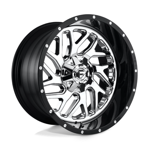 Fuel 2PC D211 22X10 6X135/5.5 CHR-PLATED-GBL -13MM Wheels