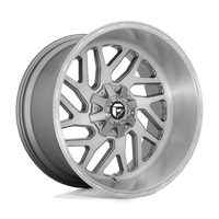 Fuel 1PC D715 20X12 8X6.5 BRSH-GNMTL-TTC -43MM Wheels