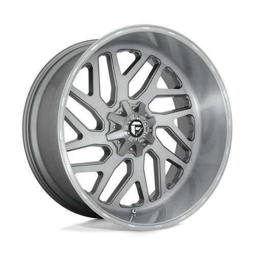 Fuel 1PC D715 26X12 8X6.5 BRSH-GNMTL-TTC -44MM Wheels