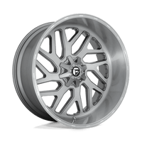 Fuel 1PC D715 26X12 8X6.5 BRSH-GNMTL-TTC -44MM Wheels