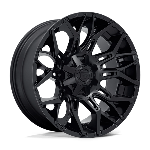 Fuel 1PC D772 22X10 8X6.5 BLK-OUT -18MM Wheels