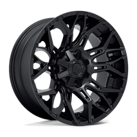 Fuel 1PC D772 22X10 8X6.5 BLK-OUT -18MM Wheels