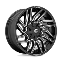 Fuel 1PC D773 22X12 5X4.5/5.0 G-BLK-MILL -44MM Wheels