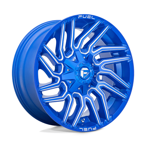 Fuel 1PC D774 20X9 8X6.5 BLUE-MILL 01MM Wheels