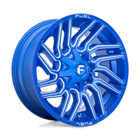 Fuel 1PC D774 20X9 8X6.5 BLUE-MILL 01MM Wheels