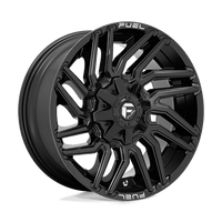 Fuel 1PC D776 20X10 5X5.5/150 G-BLK -18MM Wheels