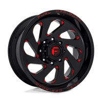 Fuel 1PC D638 20X10 6X5.5 GL-BLK-RTTC -19MM Wheels