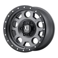 XD XD126 17X9 5X5.0 M-GRY BLK-RING -12MM Wheels