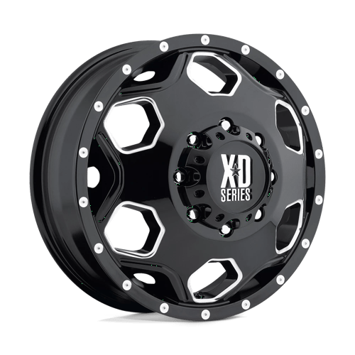 XD XD815 22X8.25 8X210 G-BLK MILL -175MM Wheels