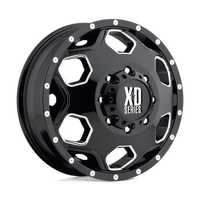 XD XD815 22X8.25 8X210 G-BLK MILL -175MM Wheels