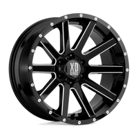 XD XD818 20X10 6X135 G-BLK MILL -24MM Wheels