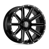 XD XD818 20X10 5X5.5 G-BLK MILL -24MM Wheels