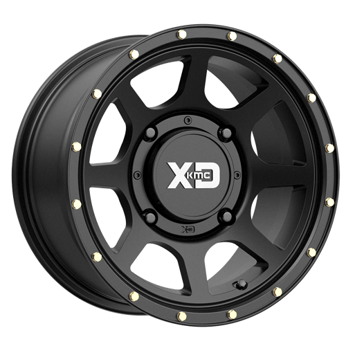 XD Powersports XS134 15X6 4X110 S-BLK 38MM Wheels