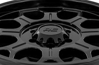 Rough Country 77 Series Wheel | One-Piece | Semi Gloss Black | 20x9 | 6x5.5 | +18mm