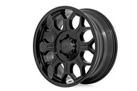 Rough Country 77 Series Wheel | One-Piece | Semi Gloss Black | 20x9 | 6x5.5 | 0mm