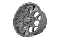 Rough Country 77 Series Wheel | One-Piece | Gunmetal Gray | 20x9 | 6x135 | 0mm