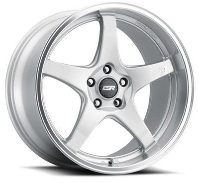ESR Wheels AP5 Hyper Silver Machined Lip 18x9.5 5X120 et22 cb72.6