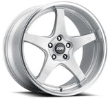ESR Wheels AP5 Hyper Silver Machined Lip 18x9.5 5X120 et22 cb72.6