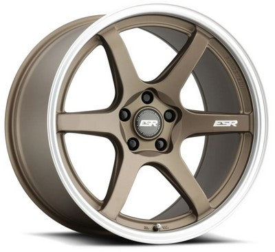 ESR AP6 Matte Bronze Machined Lip 18x8.5 5x114.3 et30 cb72.6