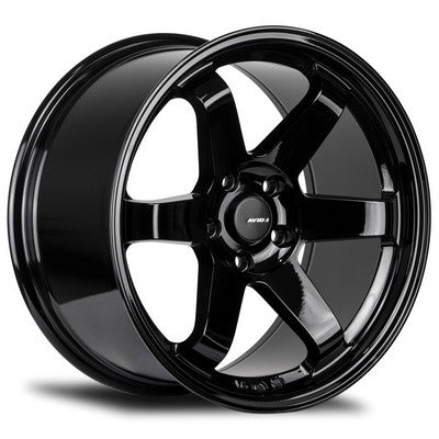 AV-06 Gloss Black 18x8.5 5x120 et35 cb73.1