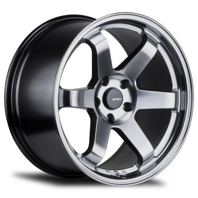 AV-06 HYPER BLACK 17x8 5x100 et35 cb73.1