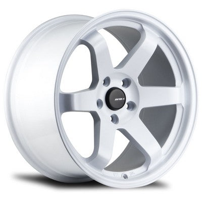 AV-06 White 17x8 4x100 et35 cb73.1