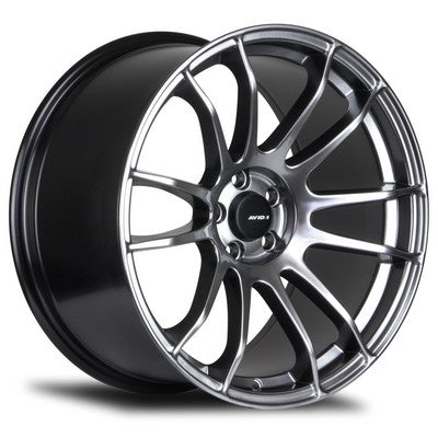 AV-20 HYPER BLACK 19x9.5 5x114.3 et22 cb73.1