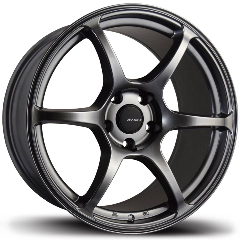 AV-26 HYPER BLACK 18x9.5 5x114.3 et38 cb73.1