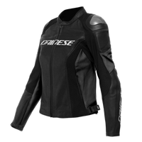 Dainese Racing 4 Lady Leather Jacket Perforated Black/Black Size - 50