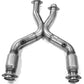 Kooks 96-04 Ford Mustang SVT Cobra Mach 1 SVT Cobra 1-3/4 x 3 4V Header & Catted X-Pipe Kit