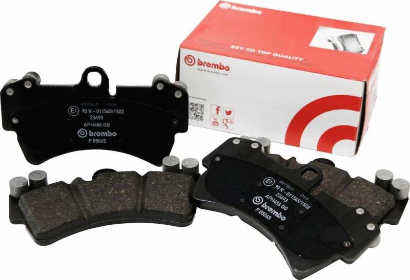 Brembo 12-19 Dodge Durango/12-20 Jeep Grand Cherokee Front Premium NAO Ceramic OE Equivalent Pad