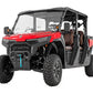 Vented Full Windshield | Scratch Resistant | CFMOTO UFORCE U10 Pro