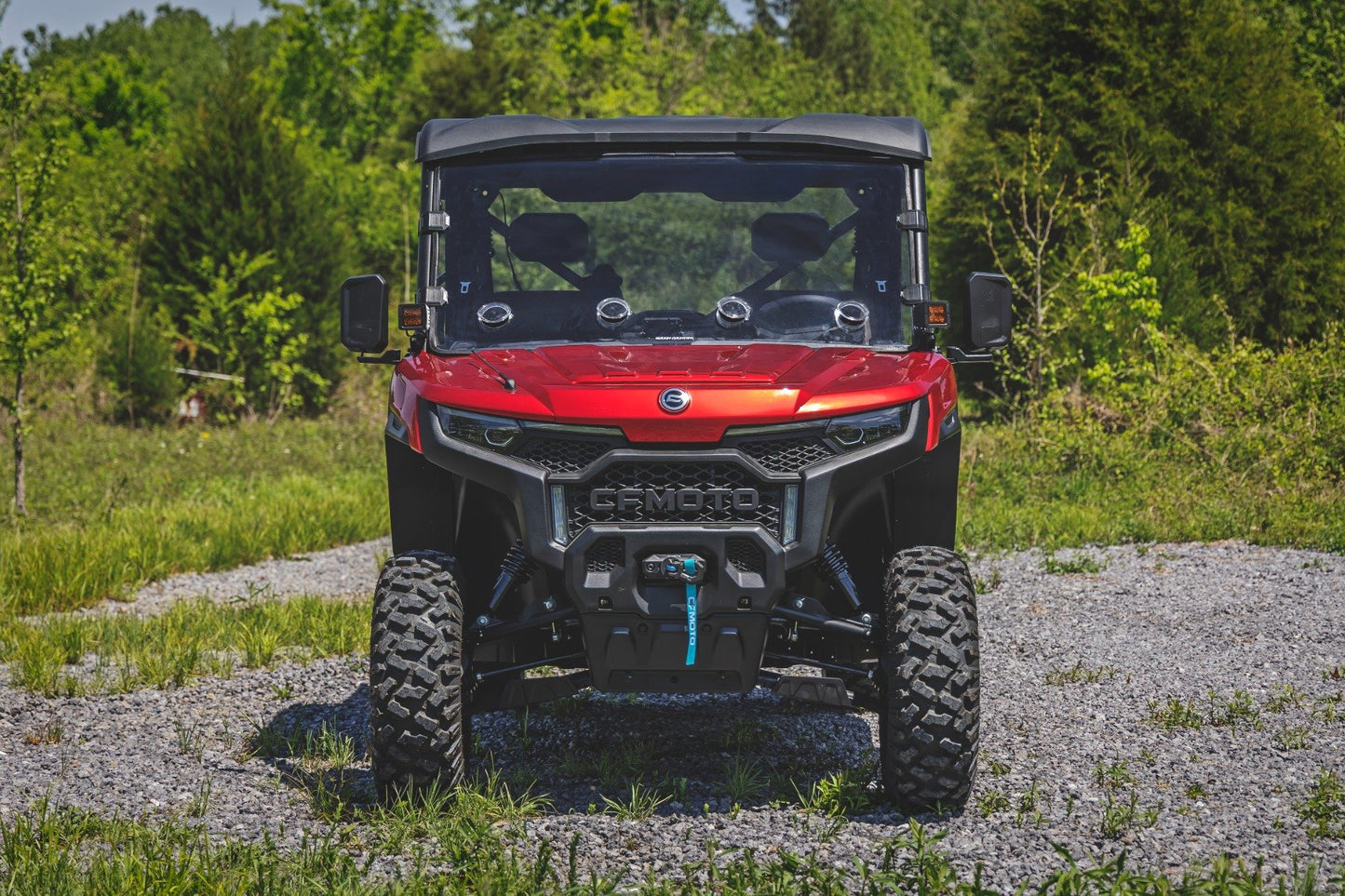 Vented Full Windshield | Scratch Resistant | CFMOTO UFORCE U10 Pro