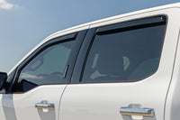 Side Window Deflectors | In Channel Rain Guard | Ford F-150 (15-24) | F-250/F-350 Super Duty (17-24)