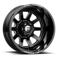 Fuel Mono D09 20X8.25 10X225 MT-BLK-MIL -202MM Wheels