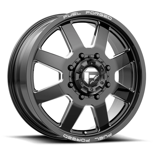 Fuel Mono D09 20X8.25 10X225 MT-BLK-MIL 105MM Wheels