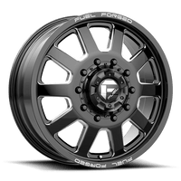 Fuel Mono D09 24X8.25 10X225 MT-BLK-MIL 105MM Wheels