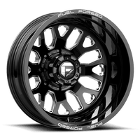 Fuel Mono D19 20X8.25 8X200 GL-BLK-MIL -202MM Wheels