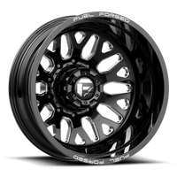 Fuel Mono D19 22X12 10X170 GL-BLK-MIL -50MM Wheels