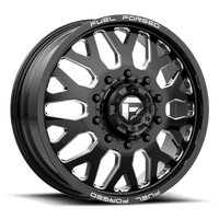 Fuel Mono D19 24X12 10X170 GL-BLK-MIL -50MM Wheels