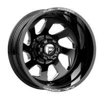 Fuel Mono D39 20X8.25 8X200 GL-BLK-MIL -202MM Wheels