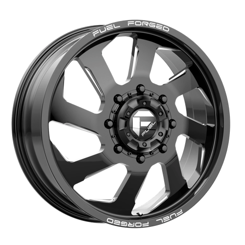 Fuel Mono D39 22X8.25 8X200 GL-BLK-MIL 105MM Wheels