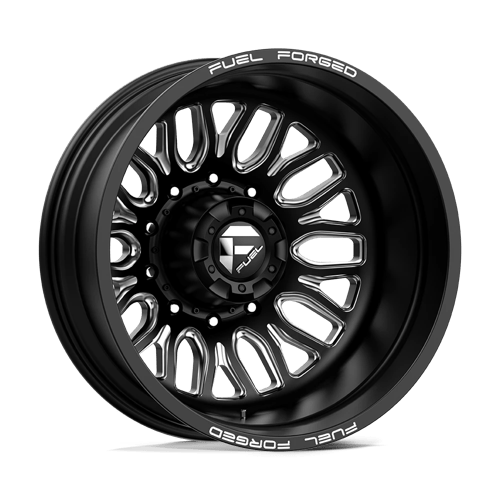 Fuel Mono D66 22X8.25 10X225 MT-BLK-MIL -202MM Wheels