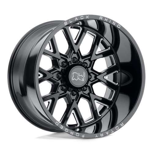 Black Rhino Hard Alloys BRGRM 22X11.5 8X6.5 G-BLK-MILL -44MM Wheels