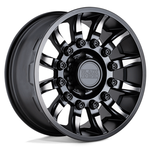 Black Rhino Hard Alloys BRMSN 18X9 8X170 M-BLK-MCH-DDT 6MM Wheels