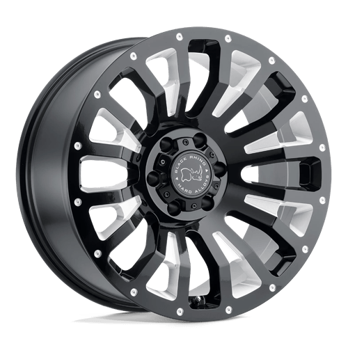 Black Rhino BRPNT 20X9.5 5X5.0 G-BLK-MILL -18MM Wheels