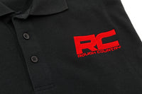 Rough Country Polo | Rough Country Logo | Black | Cotton | Size XL