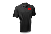 Rough Country Polo | Rough Country Logo | Black | Moisture Wicking | Size M